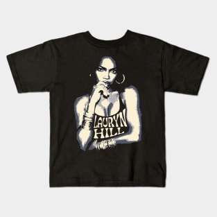 Lauryn Hill Pop Art Style Kids T-Shirt